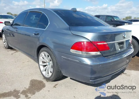 2008 BMW 750Li z USA, uszkodzony, nr VIN WBAHN83548DT77748